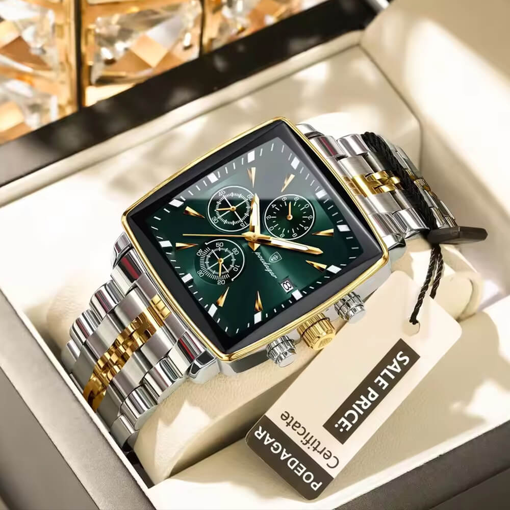 Chronograph Date Business Quartz Men's